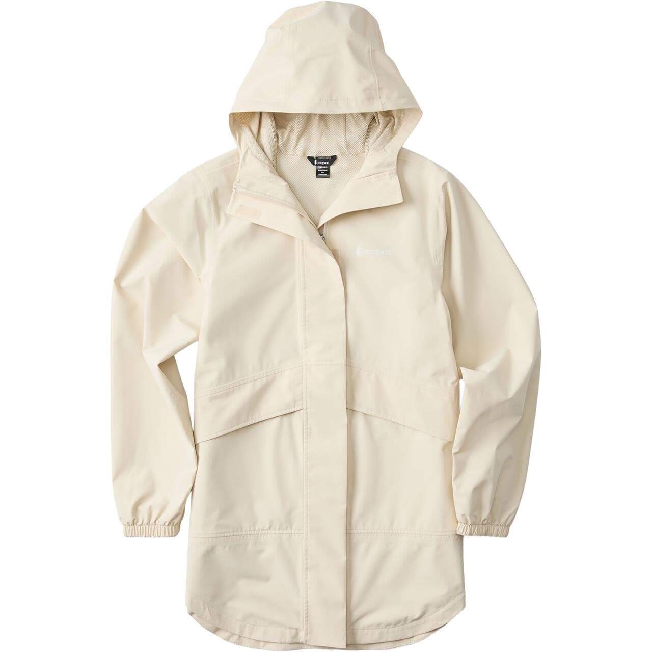 Cotopaxi Womens Rayu Rain Parka (Beige (CREAM) Large)
