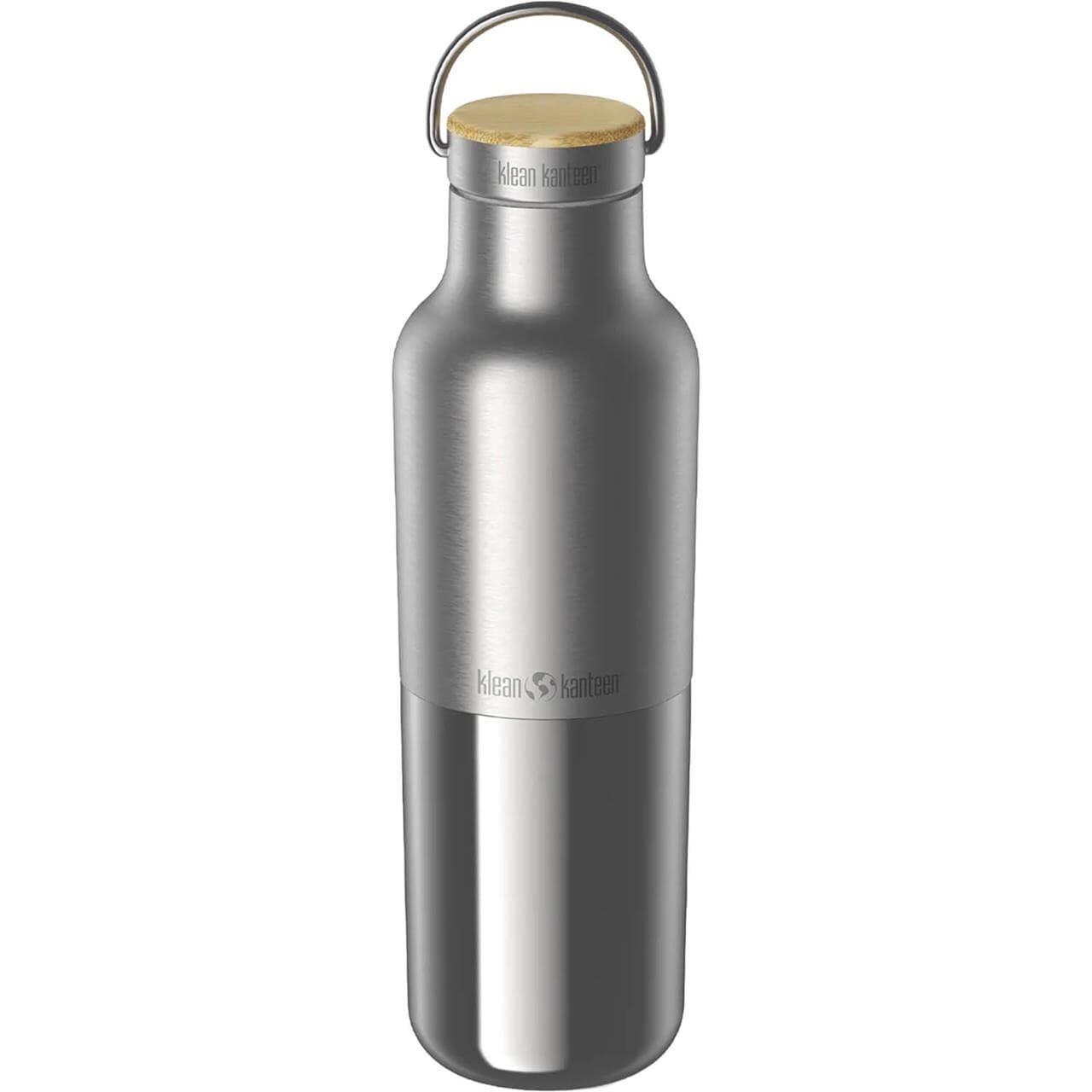 Klean Kanteen Insulated Reflect 592ml (w/ Bamboo) (Grå (BRUSHED STAINLESS))