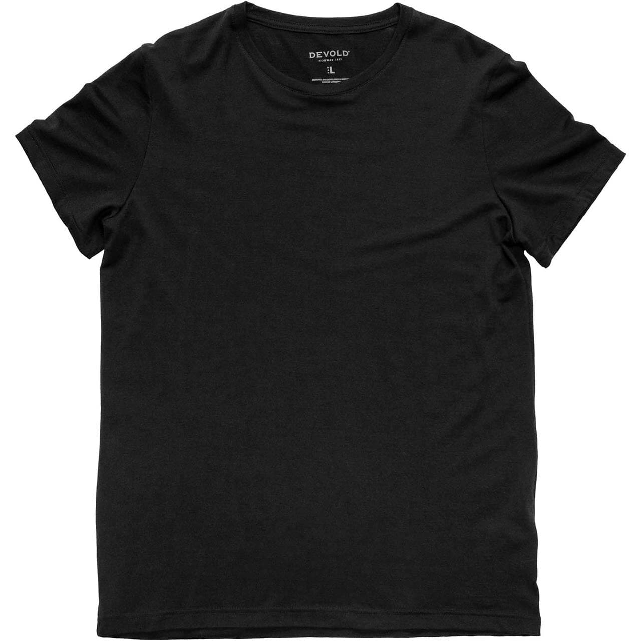 Devold Mens Classic Tee (Sort (BLACK) Small)