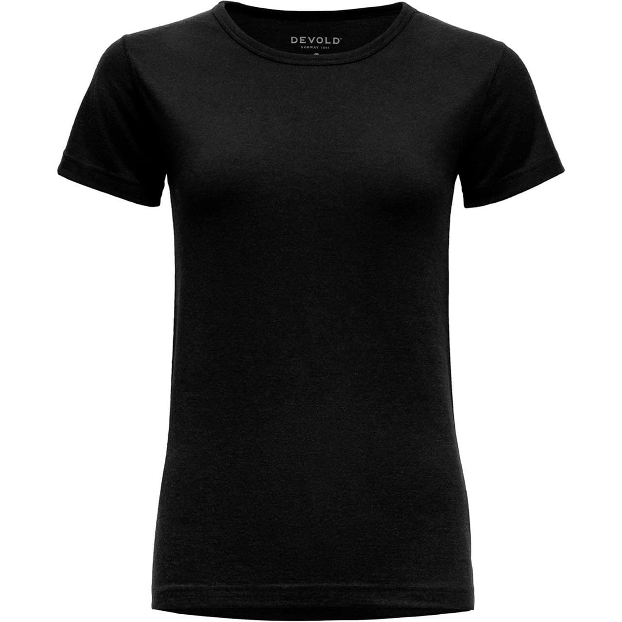 Devold Womens Breeze Plus Merino 200 T-shirt (Sort (BLACK) Large)
