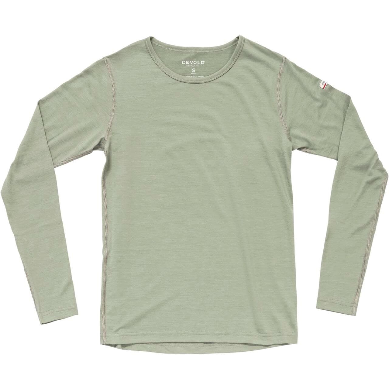 Devold Womens Breeze Plus Merino 200 Shirt (Grå (FOG) X-large)