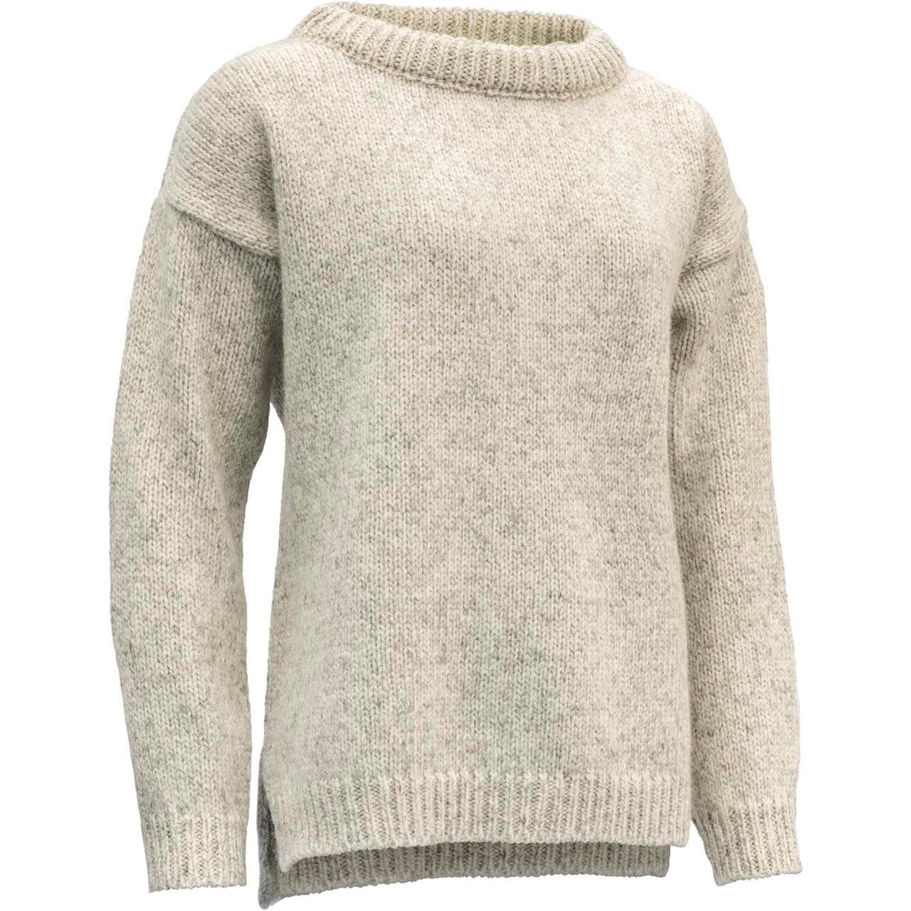Devold Womens Nansen Wool Sweater (Sort (INK) Large)