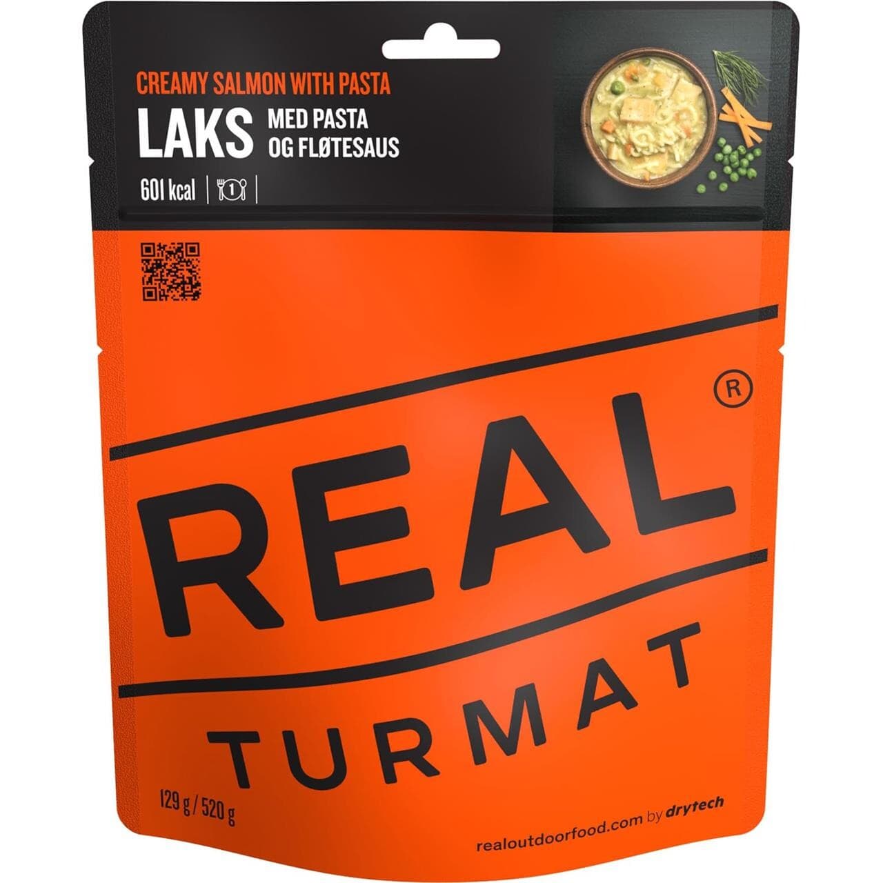 REAL Turmat Creamy Salmon With Pasta