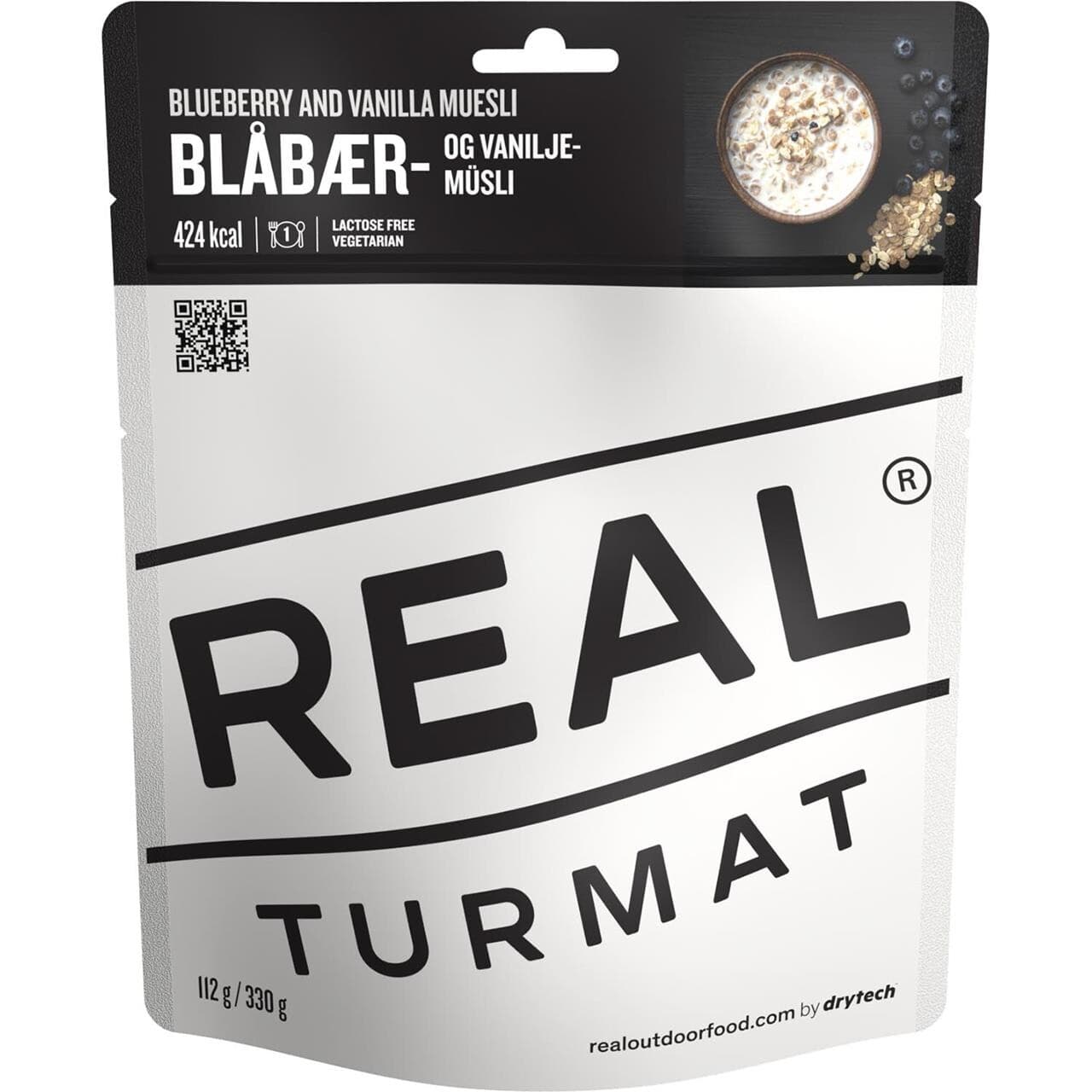 REAL Turmat Blueberry And Vanilla Musli