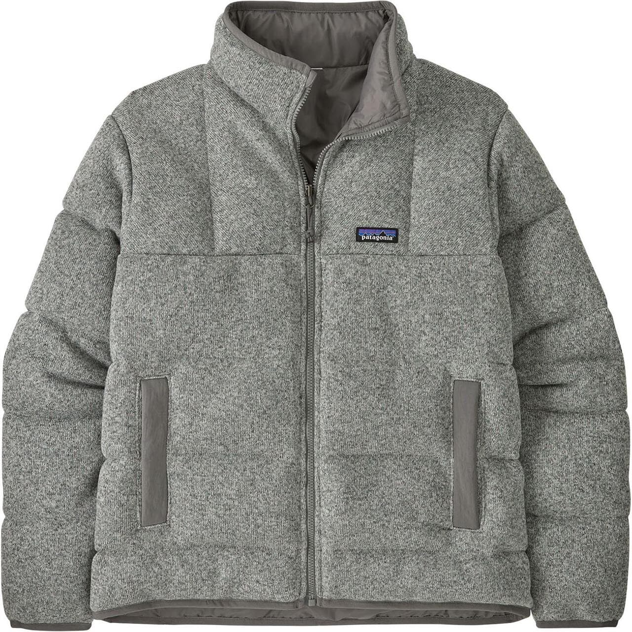 Patagonia Mens Reversible Down Better Sweater (Grå (STONEWASH) X-large)