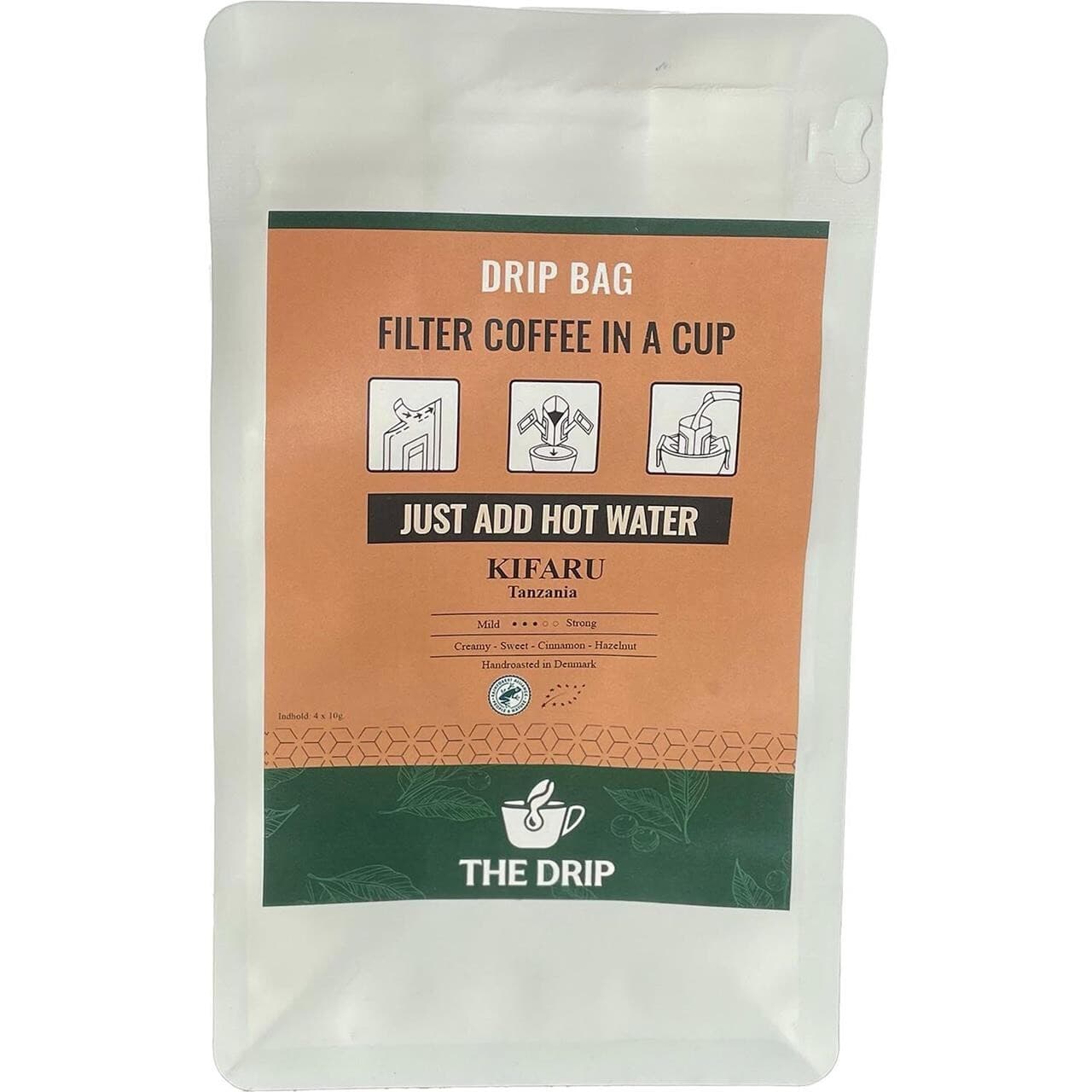 The Drip Coffe Drip Bags,tanzania 10-pak
