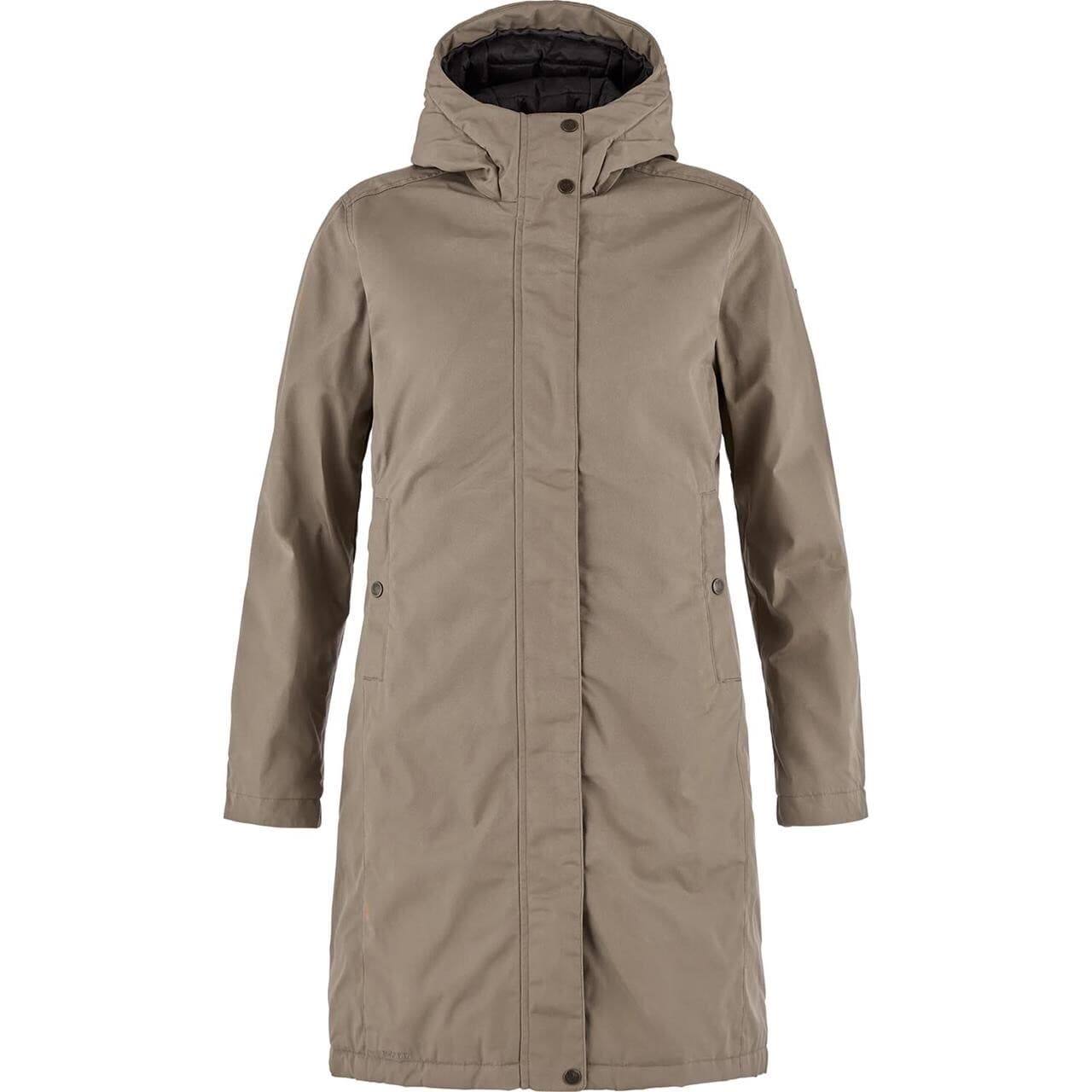 Fjällräven Womens Kiruna Hydratic Padded Parka (Brun (SUEDE BROWN/244) XX-small)