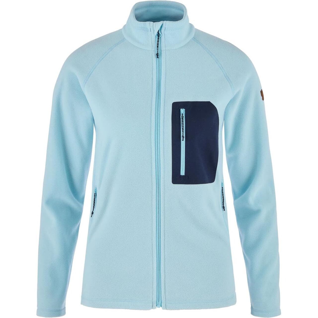 Fjällräven Womens Kaipak Fleece (Blå (BREEZE BLUE-NAVY/514-560) XX-small)