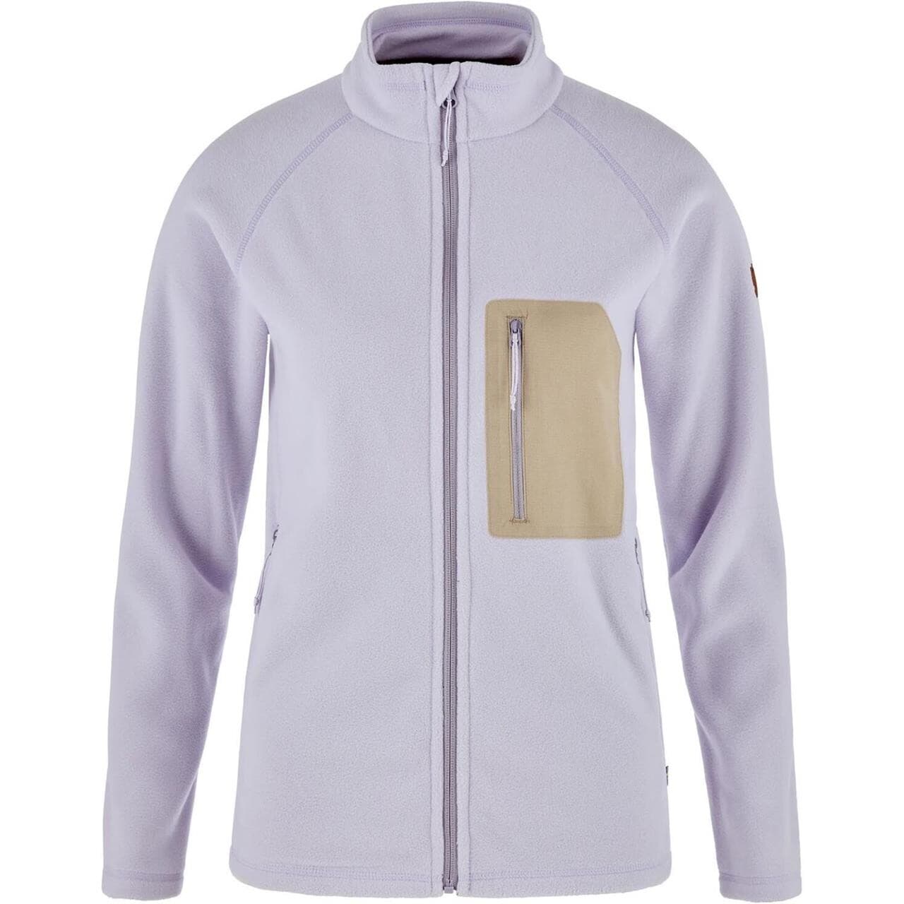 Fjällräven Womens Kaipak Fleece (Lilla (LAVENDER MIST-FOSSIL/452-118) XX-small)