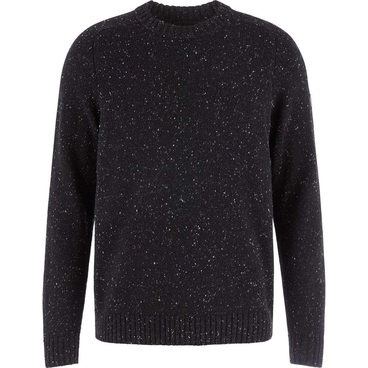 Fjällräven Mens Övik Neps Knit Sweater (Sort (BLACK/550) Large)