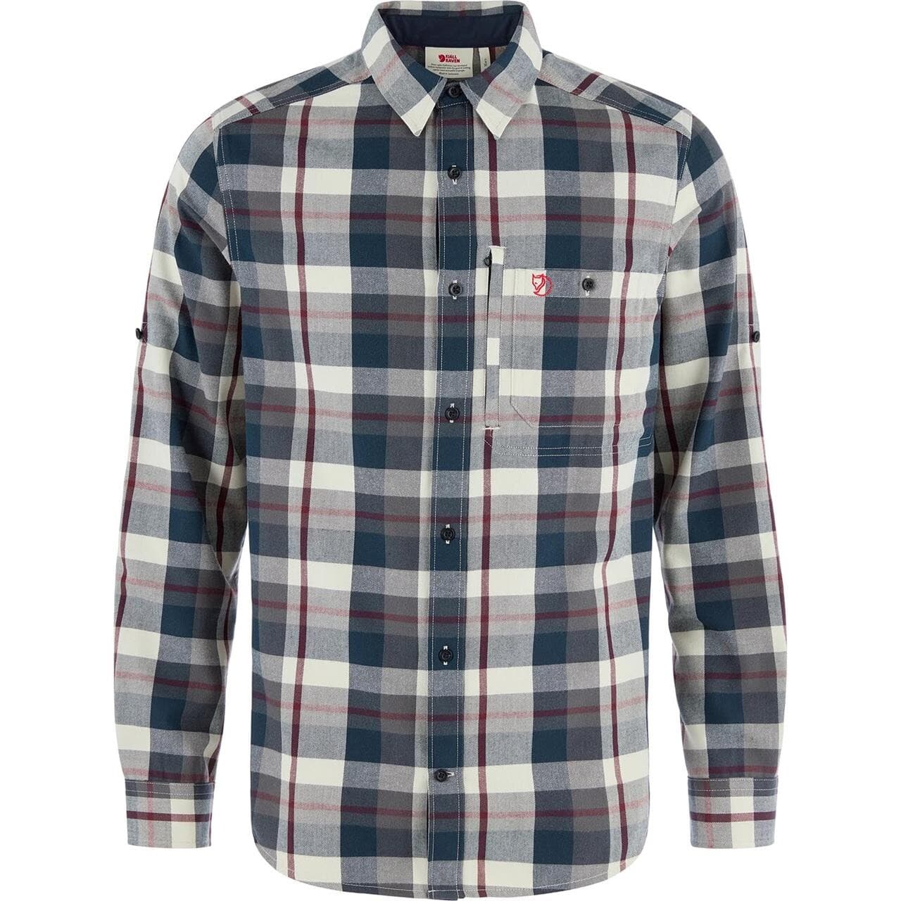 Fjällräven Mens Fjällglim Regular Shirt (Blå (DARK NAVY-CHALK WHITE/555-113) Medium)