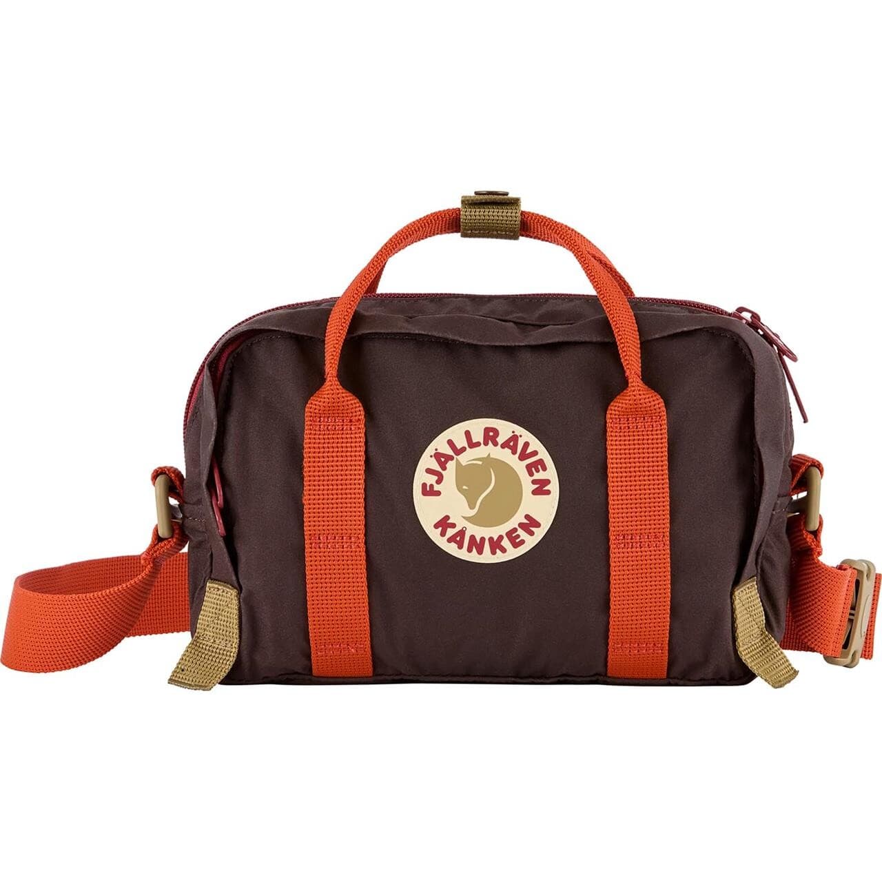 Fjällräven Kånken Koncept Crossbody (Brun (BLACK OAK-ROWAN RED/294-333) One size)