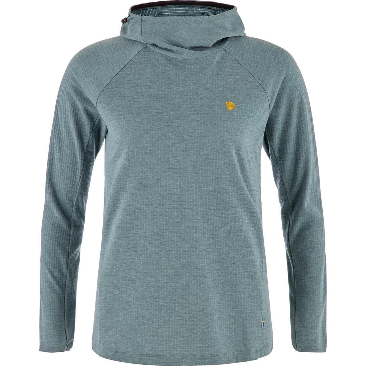 Fjällräven Womens Bergtagen Midlayer Hoodie (Blå (NIMBUS BLUE/577) Large)