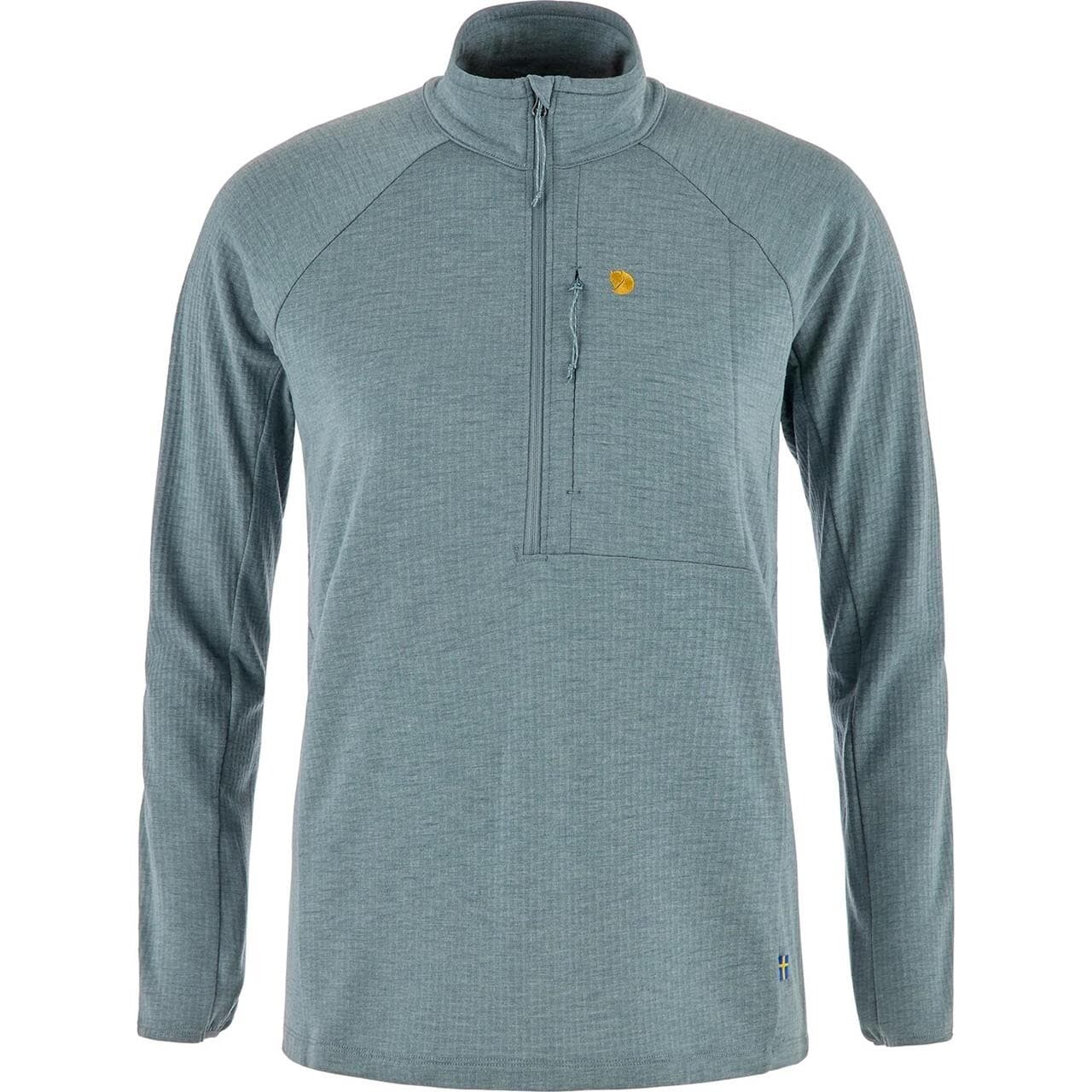 Fjällräven Womens Bergtagen Midlayer Half Zip (Blå (NIMBUS BLUE/577) X-small)