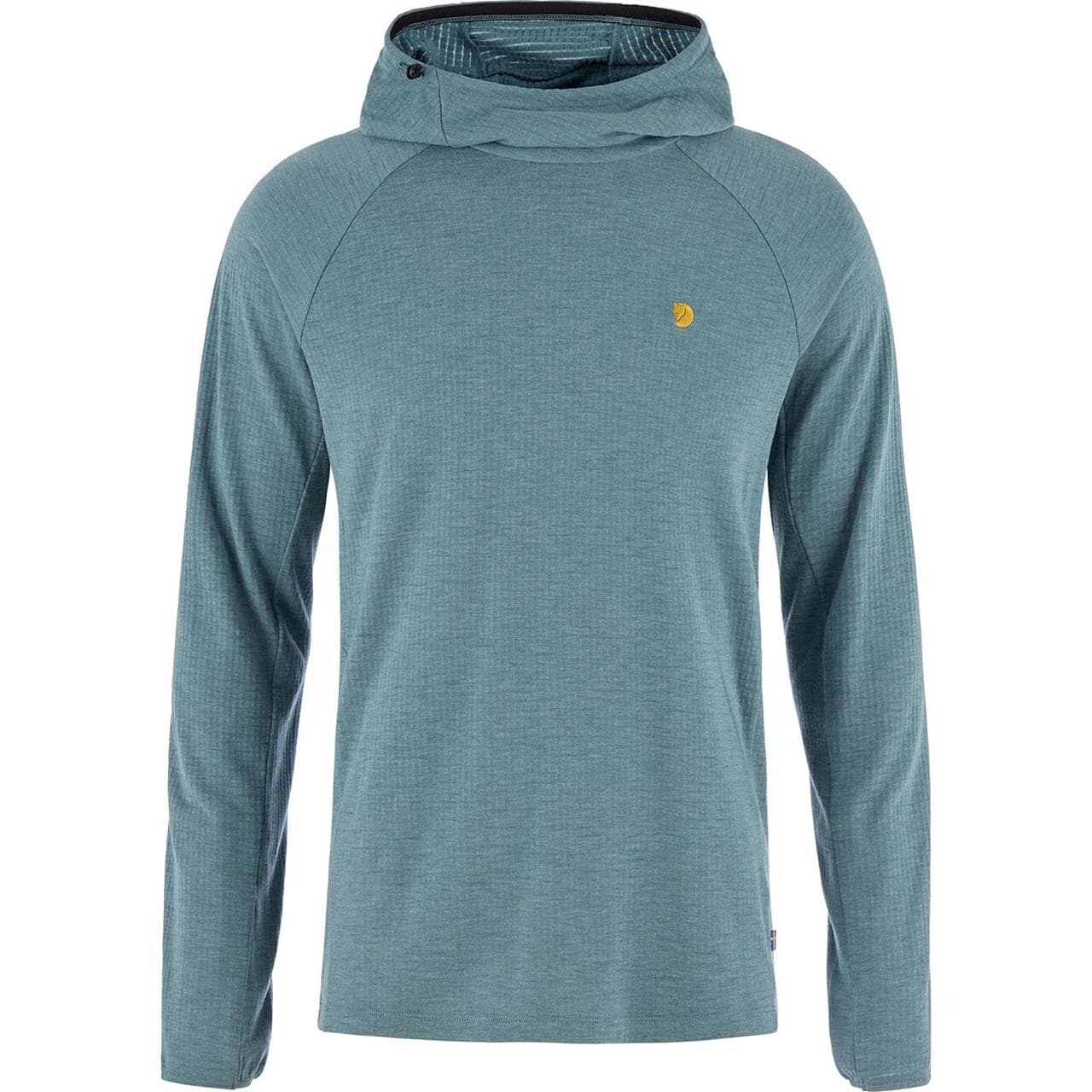 Fjällräven Mens Bergtagen Midlayer Hoodie (Blå (NIMBUS BLUE/577) X-small)