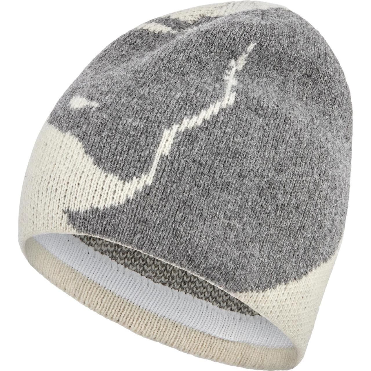 Fjällräven Bergtagen Jacquard Beanie (Grå (CHALK WHITE-GREY/113-020) One size)