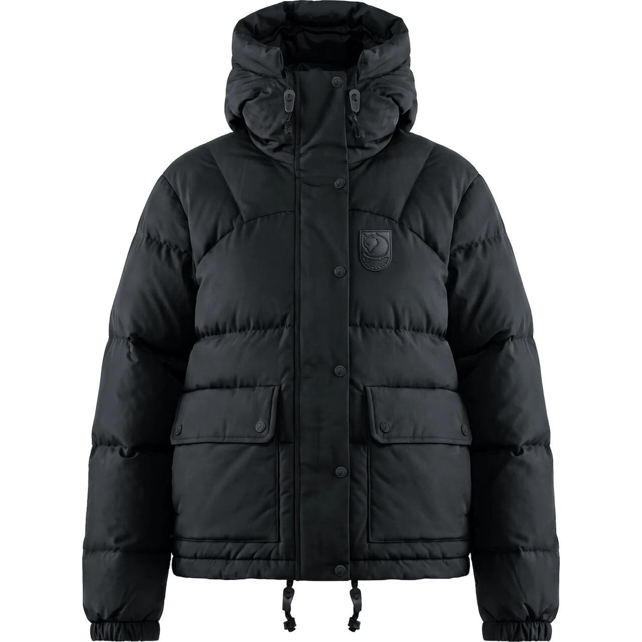 Fjällräven Womens Expedition Down Cropped Jkt Blk Eddition (Sort (BLACK/550) Medium)