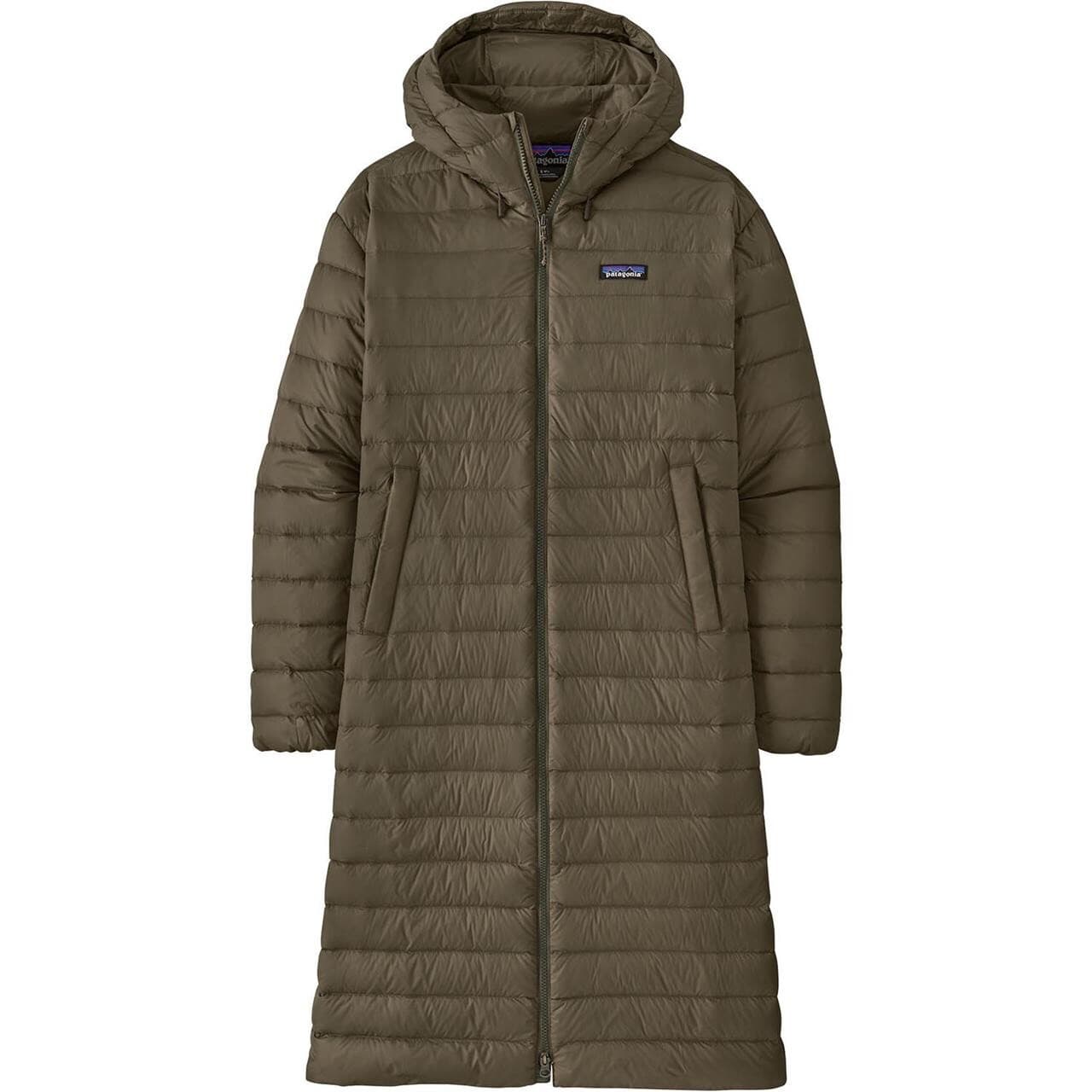 Patagonia Womens Recycled Down Sweater Parka (Grøn (RIVER ROCK GREEN) Medium)