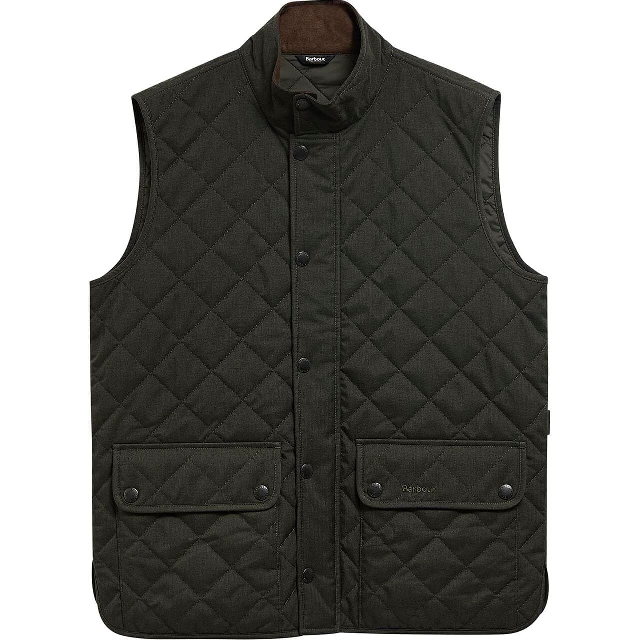 Barbour Mens Lux Lowerdale Gilet (Grøn (DARK SAGE) Medium)