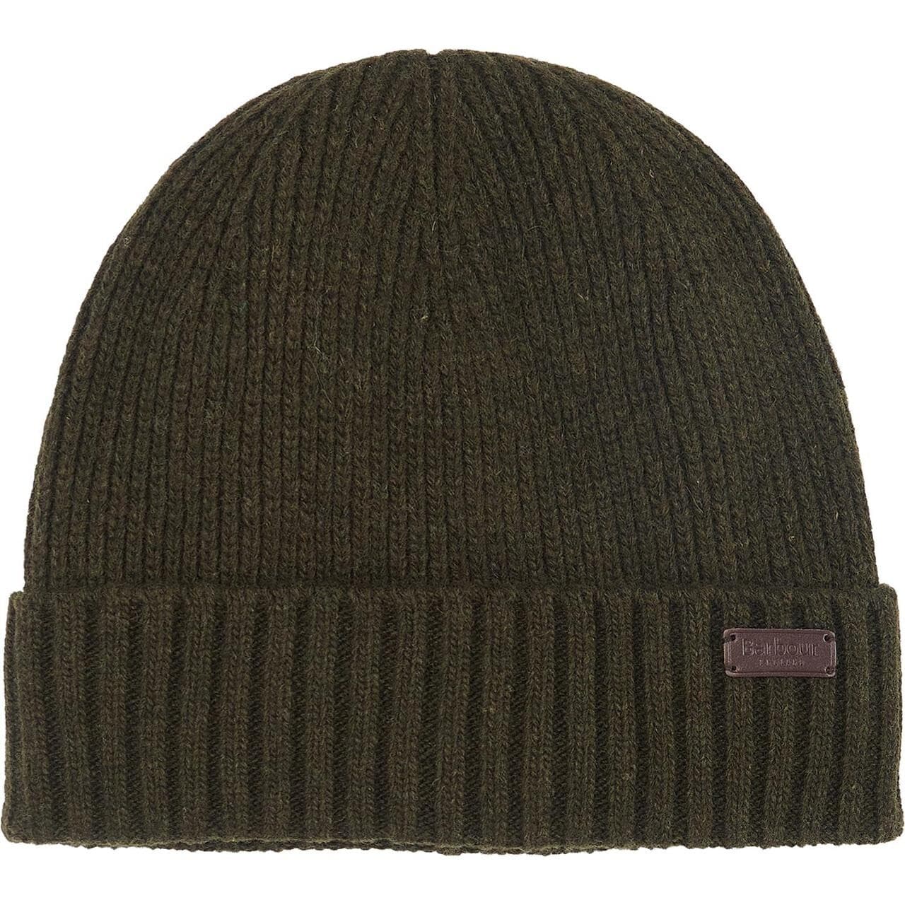 Barbour Mens Carlton Beanie Hat (Grøn (DARK GREEN) One size)