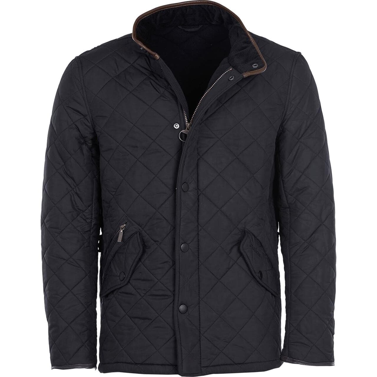 Barbour Mens Powell Quilted Jacket (Blå (NAVY) Medium)