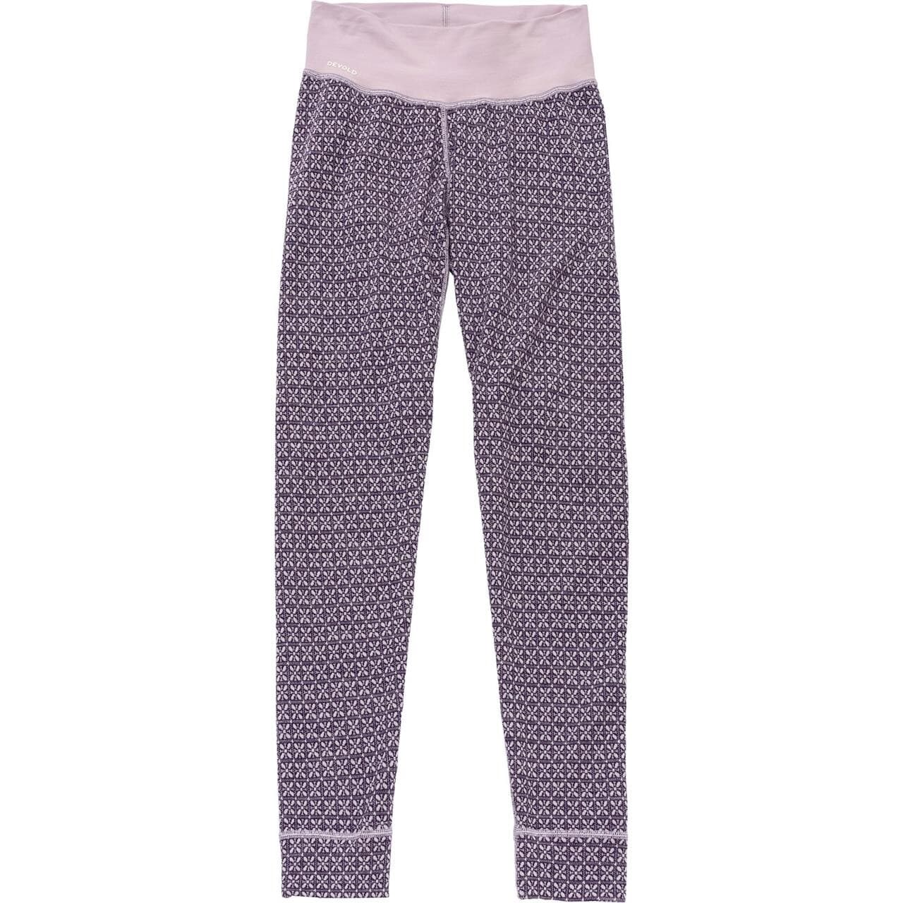Devold Womens Kvitegga Merino 230 Longs (Lilla (ORCHID) X-small)