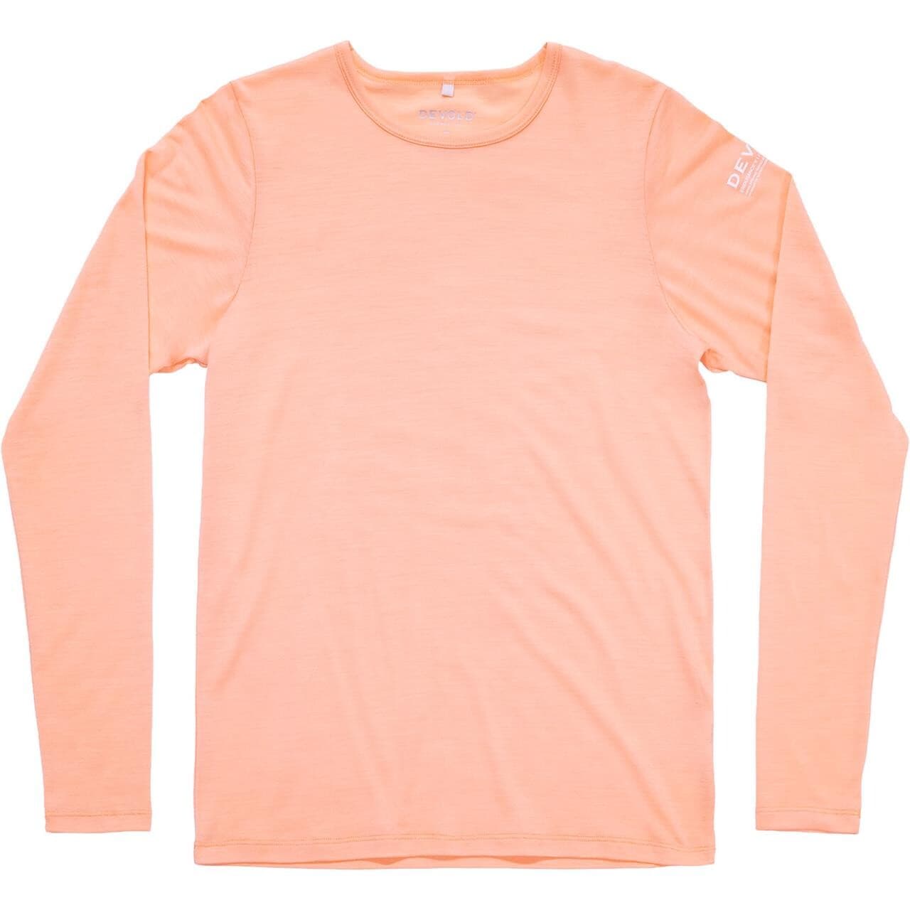 Devold Womens Active Stamp L/S (Orange (SUNRISE) Small)