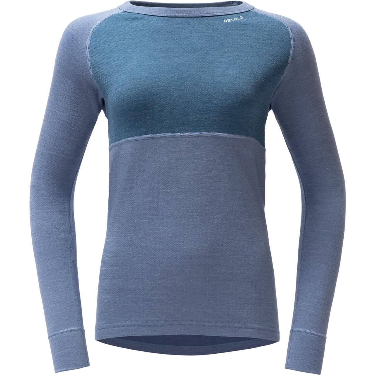 Devold Womens Expedition Merino Silk Shirt (Blå (DUSK/BERRY) Small)