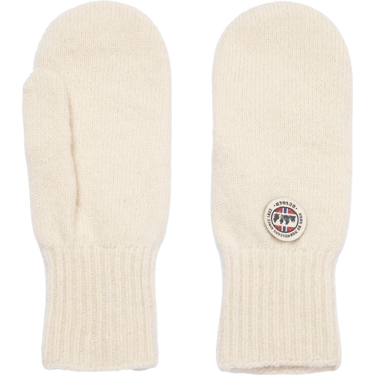 Devold Nansen Refined Mitten (Hvid (OFFWHITE) Medium)