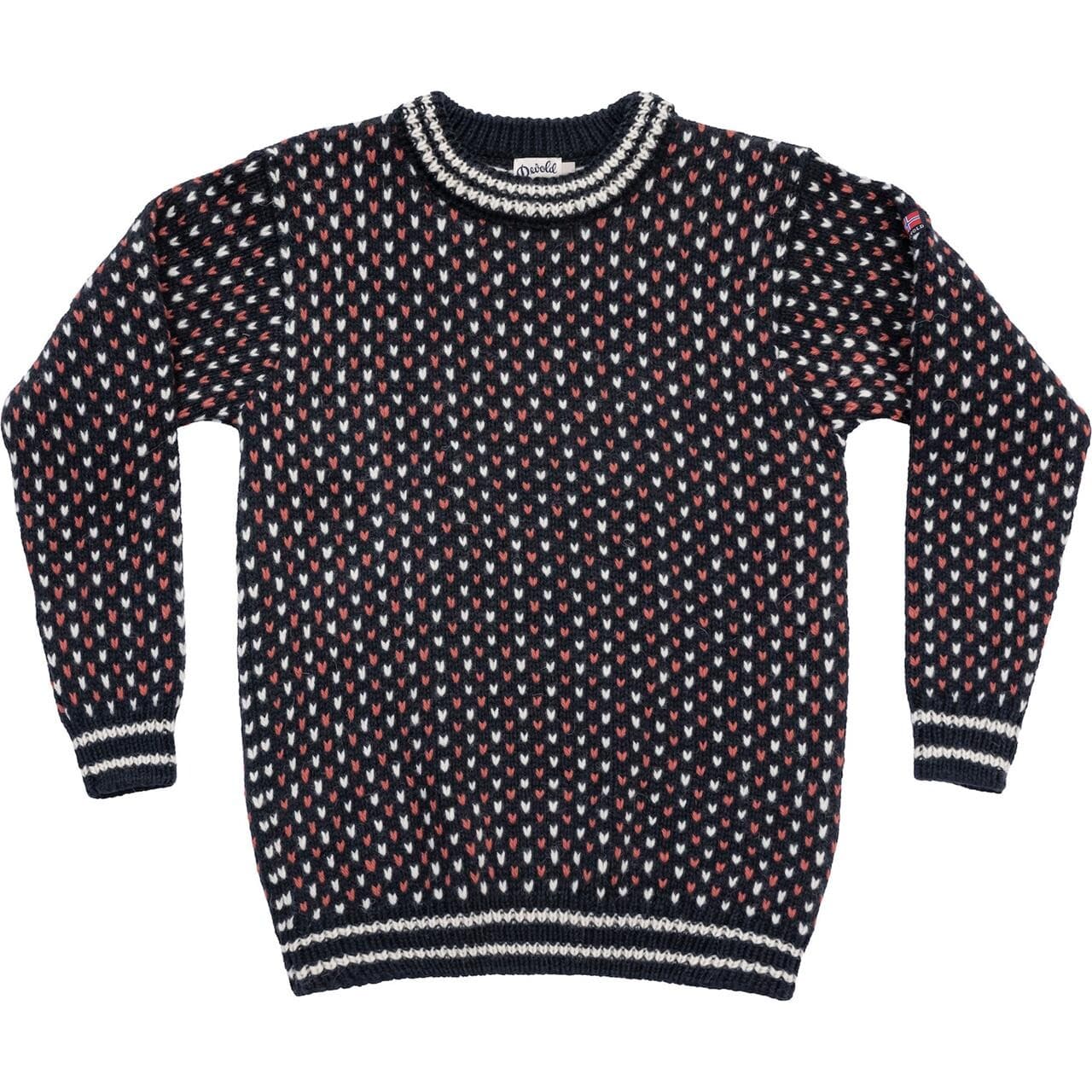 Devold Nordsjø Two-tone Sweater (Sort (INK) Small)