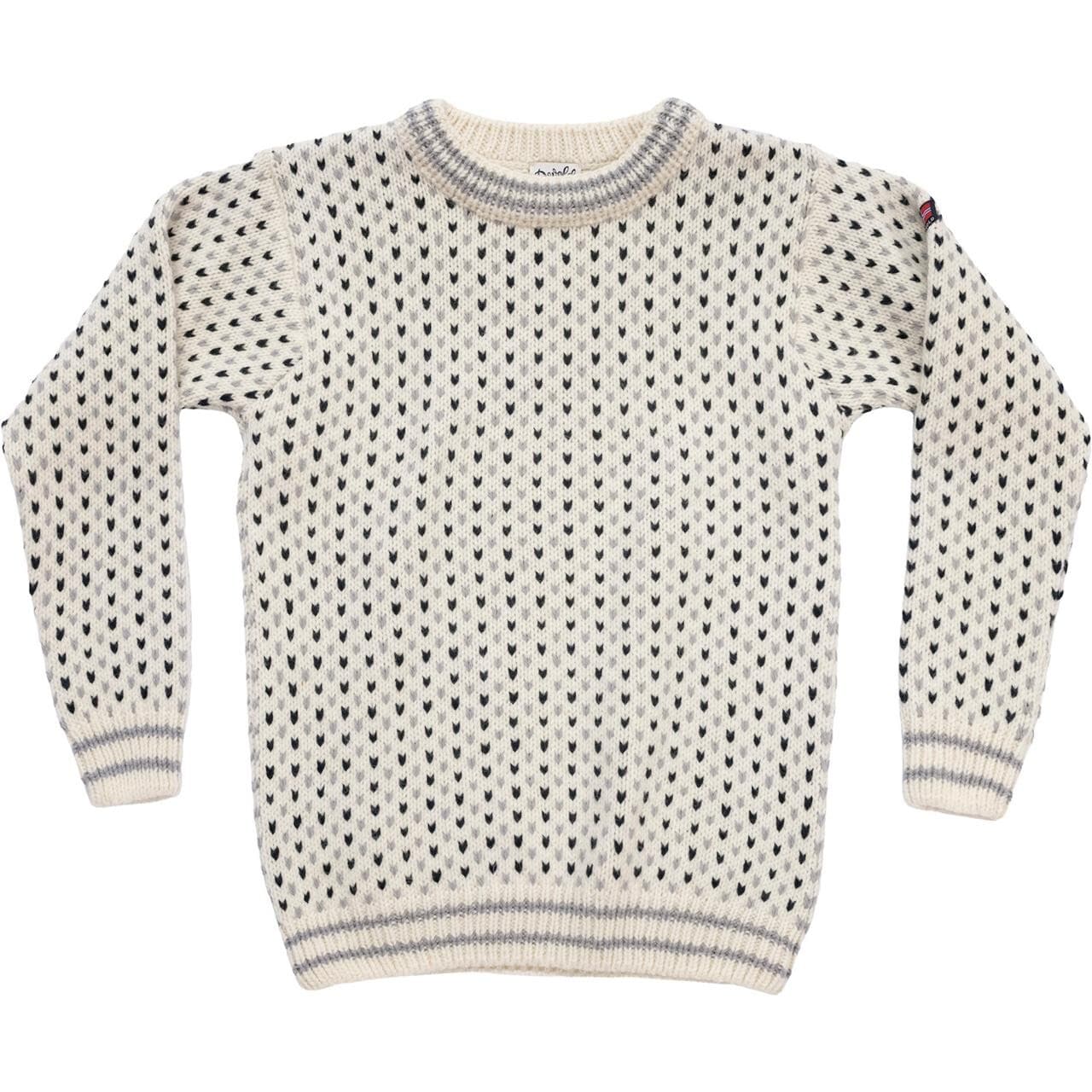 Devold Nordsjø Two-tone Sweater (Hvid (OFFWHITE) X-small)