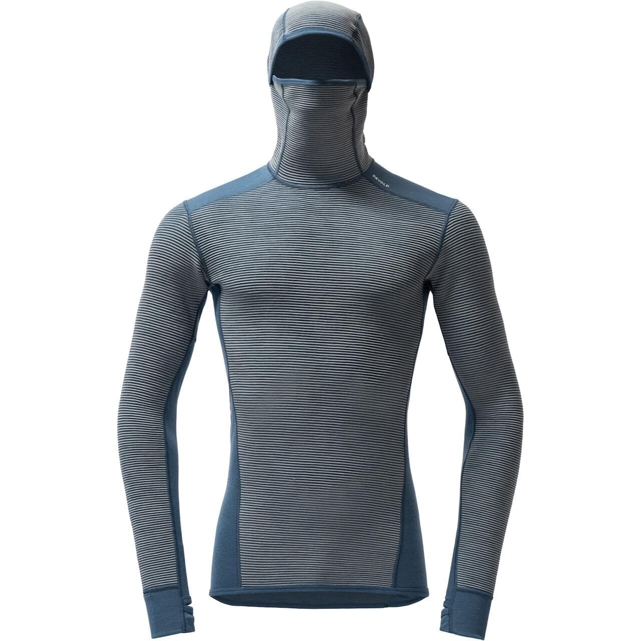 Devold Mens Reverso Merino Hoodie (Grå (GRIFFIN) Medium)
