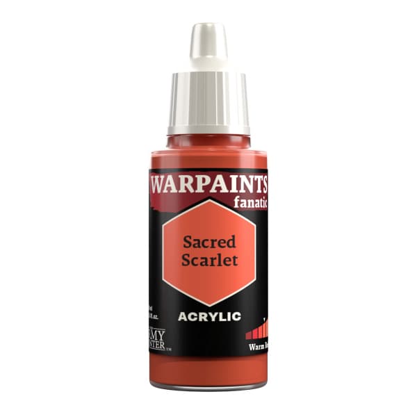 Army Painter Warpaints Fanatic: Acrylics - Sacred Scarlet - WP3106