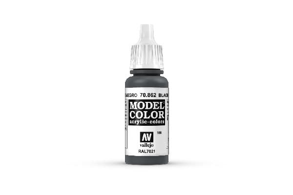 Vallejo Maling - Model Color: Black Grey - 17ml