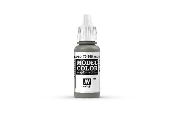 Vallejo Maling - Model Color: Oily Steel - 17ml