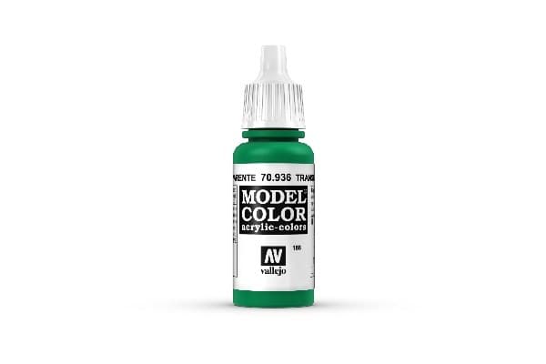 Vallejo Maling - Model Color: Transparent Green - 17ml