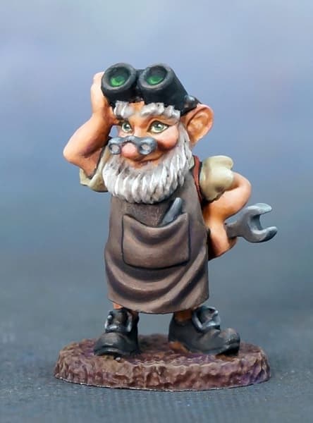 Reaper Bones USA Dungeon Dwellers: Tinker the Gnome - Plastic Miniature