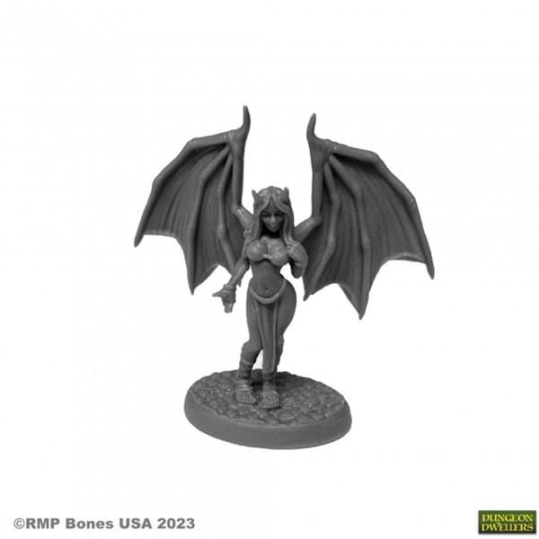 Reaper Bones USA Dungeon Dwellers: Tirika, Succubus - Plastic Miniature