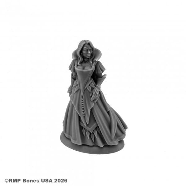 Reaper Bones USA Dungeon Dwellers: Adrasteia Winterthorn - Plastic Miniature