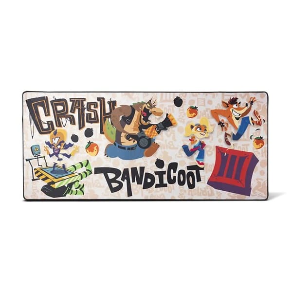Crash Bandicoot - Illustration - Musemåtte / Mousemat