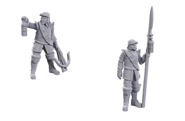 Wizkids Deep Cuts Miniatures: Roadwardens Male & Female #WZK90715