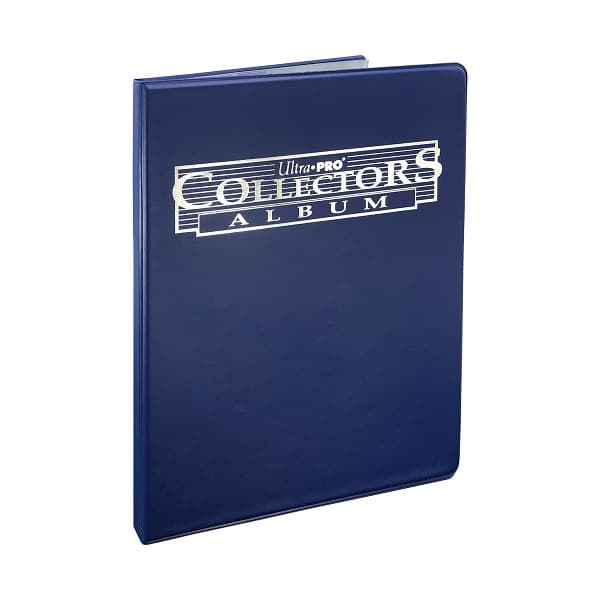 Mappe - Ultra Pro 4x10 Collectors Album - 4-Pocket (Plads til 80 kort) - Cobalt (Blue/Blå) #15864