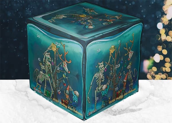 Chessex - Chessex Lab Holiday Dice Calendar 2025 (Terningekalender)
