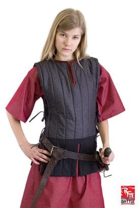 !Ready For Battle Padded Armour - Black - Medium/Large - Live Rollespil