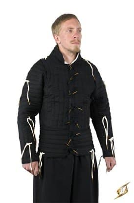 Imperial Gambeson - Epic Black - Epic Armoury - X-Large - Live Rollespil