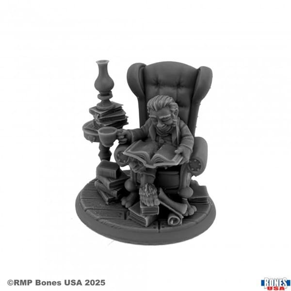 Reaper Bones USA Reaper Legends: Hiram Hayweather, Halfling Esquire - Plastic Miniature