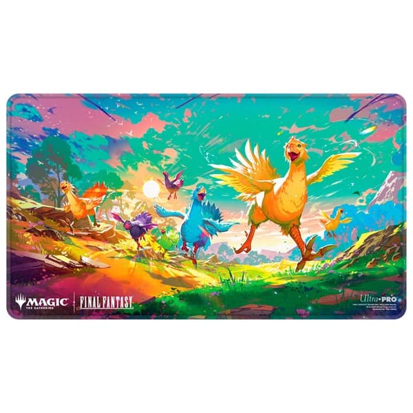 Magic Spillemåtte (Playmat) - Holofoil - Final Fantasy - Chocobo Bundle Key Art - Ultra Pro #38498