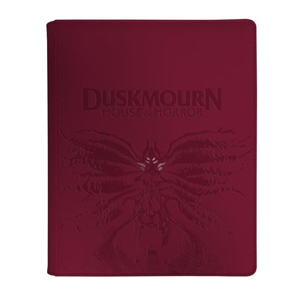 Mappe - Zippered Premium 9-Pocket Pro-Binder: Duskmourn: Set Symbol - Ultra Pro #38602