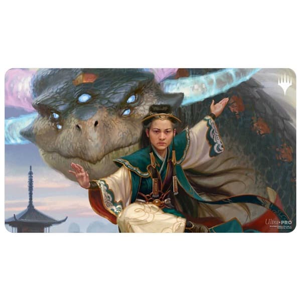 Magic Spillemåtte (Playmat) - Tarkir: Dragonstorm Commander - Shiko and Narset, Unified (Jeskai Striker) - Ultra Pro #38835