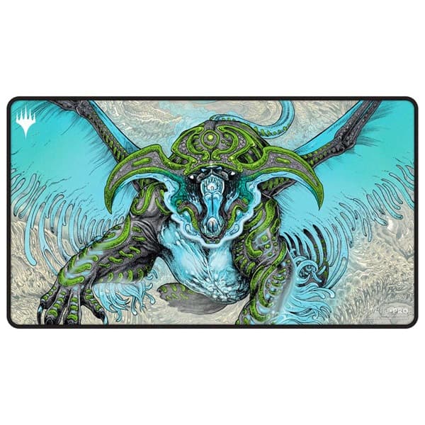 Magic Spillemåtte (Playmat) - Tarkir: Dragonstorm - Premium (Black Stitched): Ureni, the Song Unending - Ultra Pro #38848